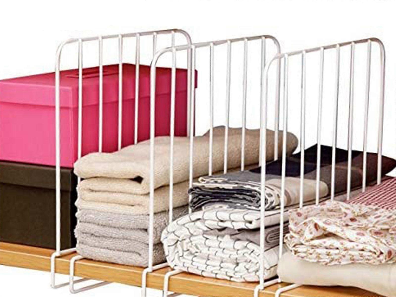 Closet Shelf Divider Shelving Separator