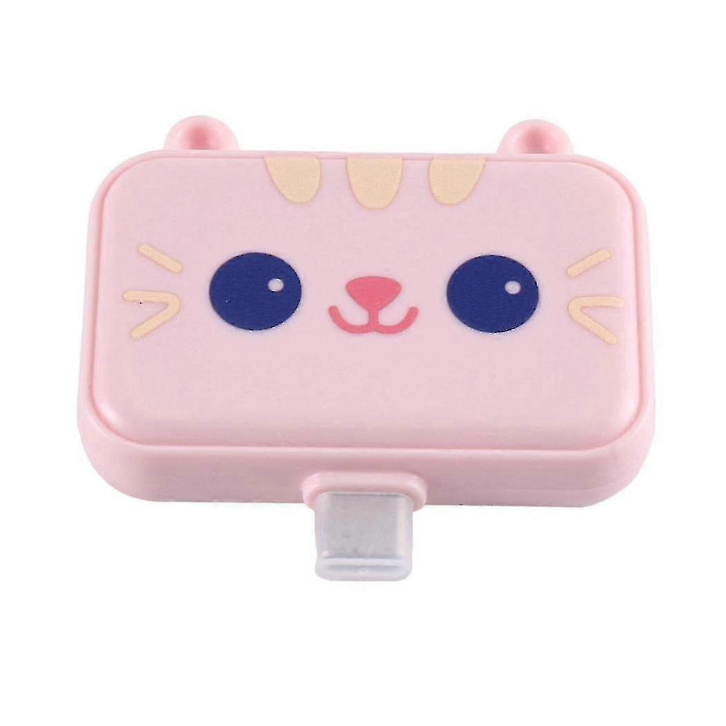 Cute Usb Hub Type C To -compatible Usb3.0 Pd 60w Charger Multi Splitter Adapter Dock For Smartphone