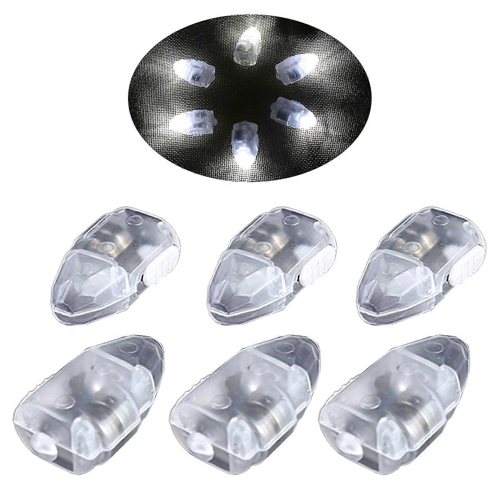 50pcs Led Balloon Light With Switch Color Changing Battery Powered Bright Latern Wick Party Mini Lamp For Home