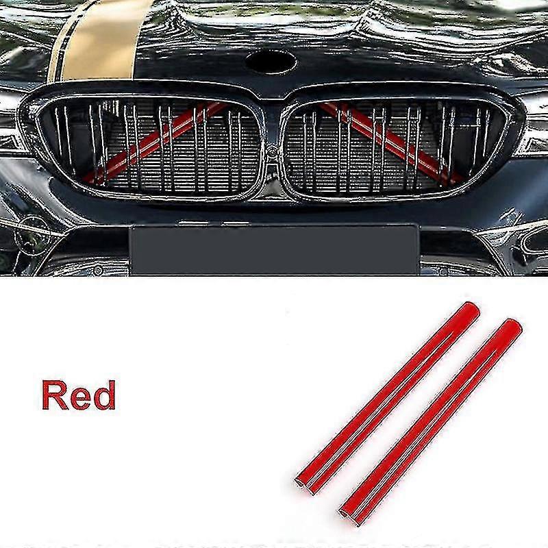 Auto-Frontgrill-Zierstreifen für BMW F30 F31 F32 F33 F34 F36 F20 F21 F22 F23 G29 Autosport-Styling D