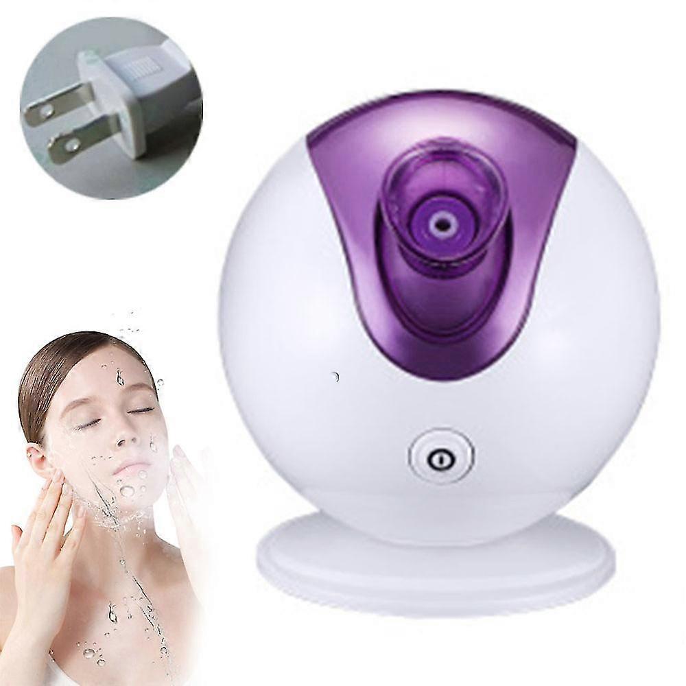 Facial Steamer Nano Ionic Facial Steamer Warm Mist Moisturizing Face Steamer Home Sauna Spapores Cleanse Clear Blackheads Acne Impurities Skin
