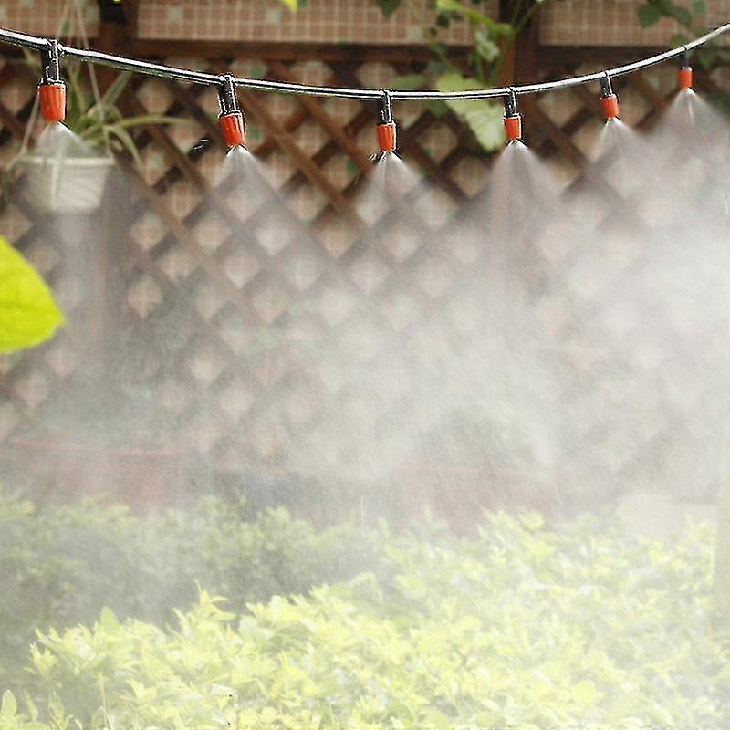 Mist Cooling Automatic Irrigation System Watering Tool Garden Spray System Mist Cooling