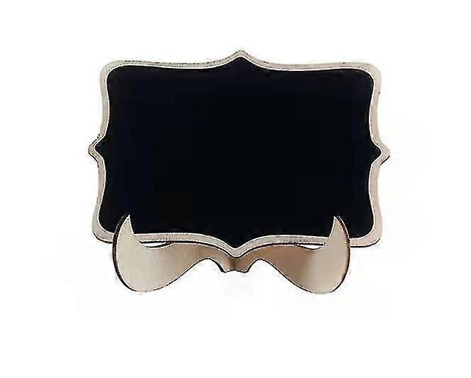 10 Pcs Mini Chalkboard Signs With Stand Small Wooden Blackboards For Wedding ,shop ,cafe