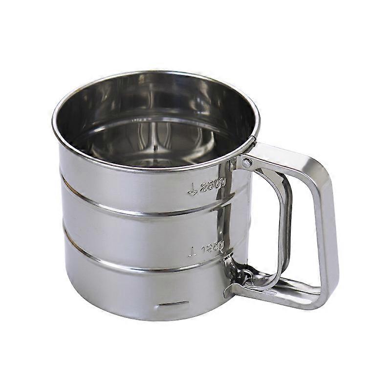 Flour And Powdered Sugar Sifter, With Handle