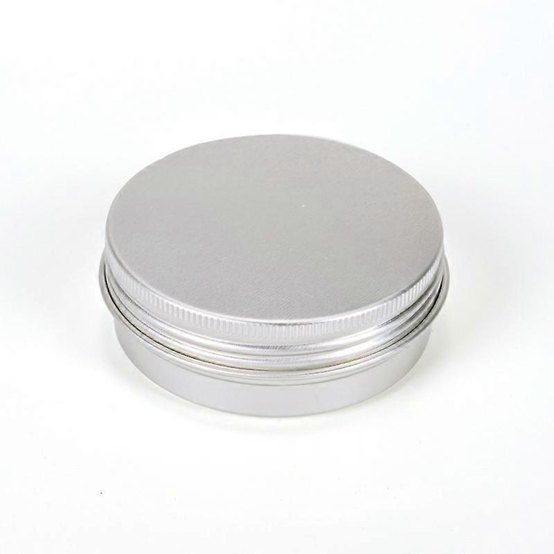 6 Pieces Empty Sample 6ml Aluminum Jars Empty Cosmetic Container Small Roun