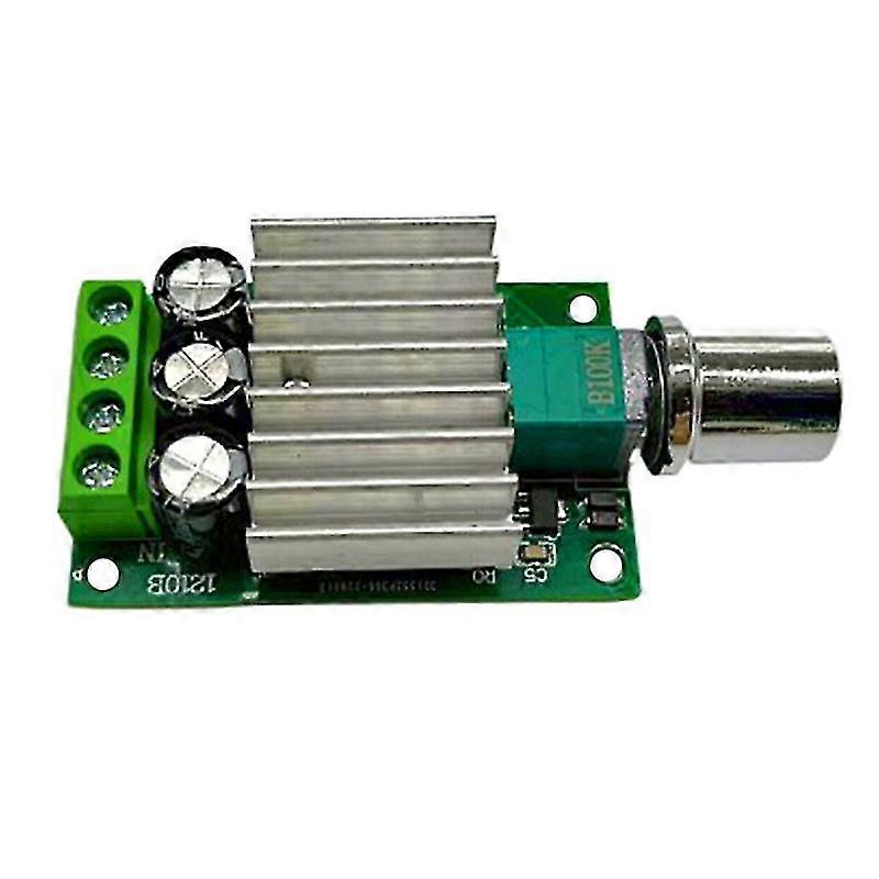 PWM DC Motor Speed Controller 12V 24V 10A Adjustable Speed Regulator Dimmer Control Switch for Fan