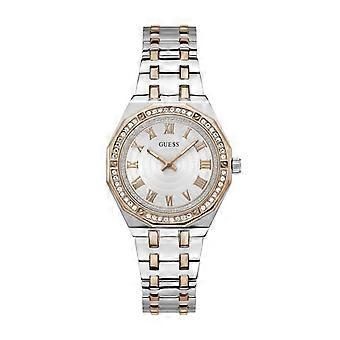 Guess Uhren Damen Wunschuhr für Damen Analog Quarz mit Edelstahlarmband GW0770L5