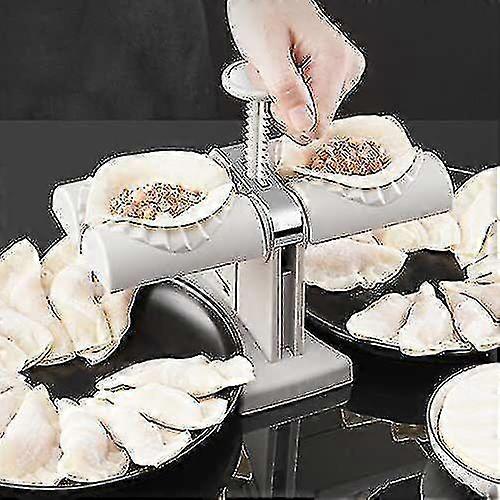 Double-head Automatic Dumpling Machine Household Manual Dumpling Maker Mould