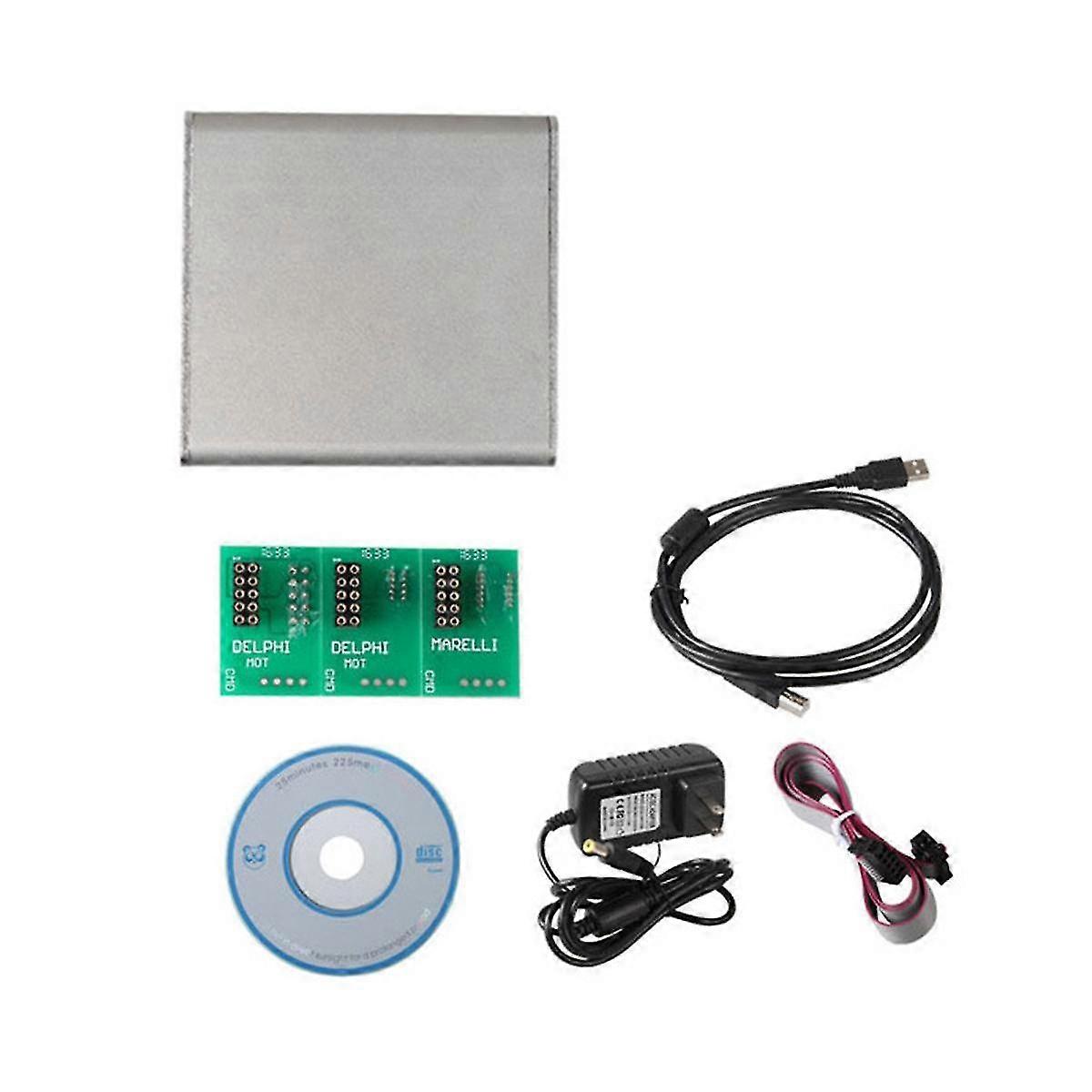 Bdm100 V1255 Programmer Ecu Chip Tuning 100 Code Reader Remapping Led Frame Led 4pcs Probe Us Plug