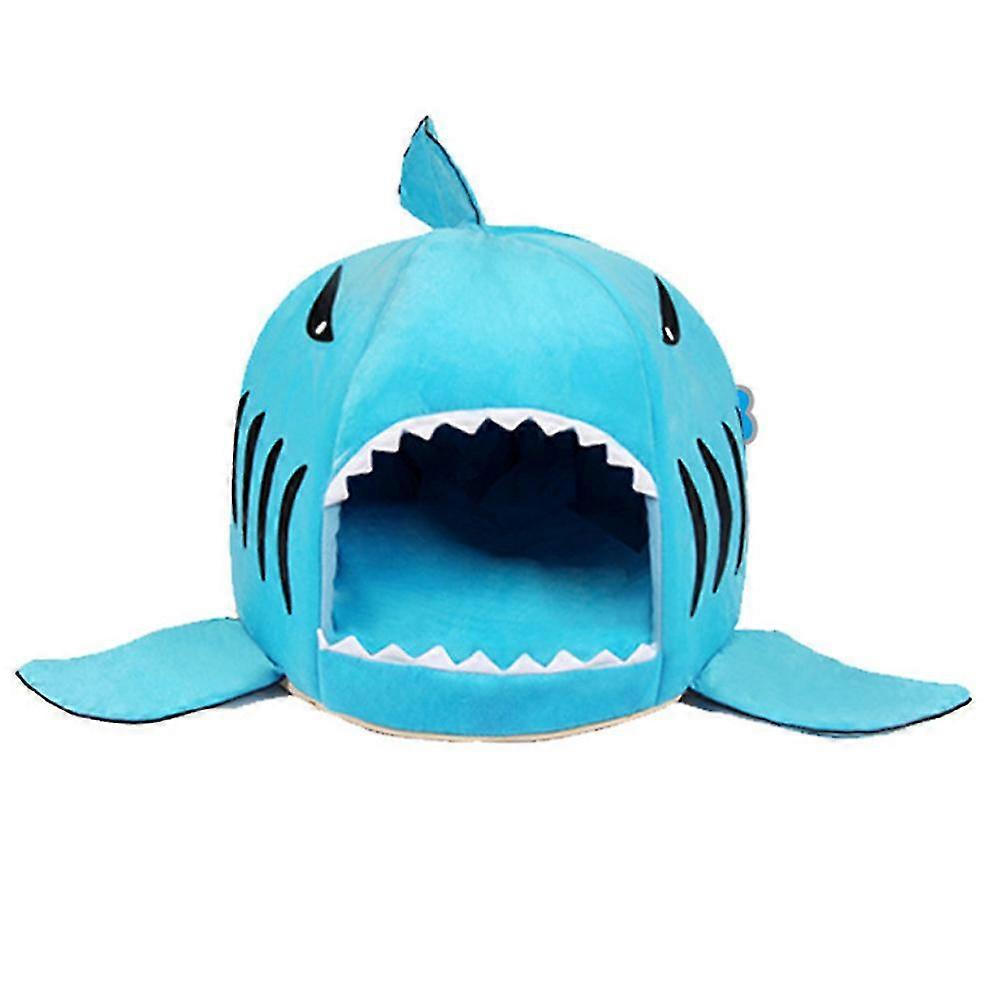 Dog And Cat Bed - Cartoon Pet House With Removable And Washable Cushions