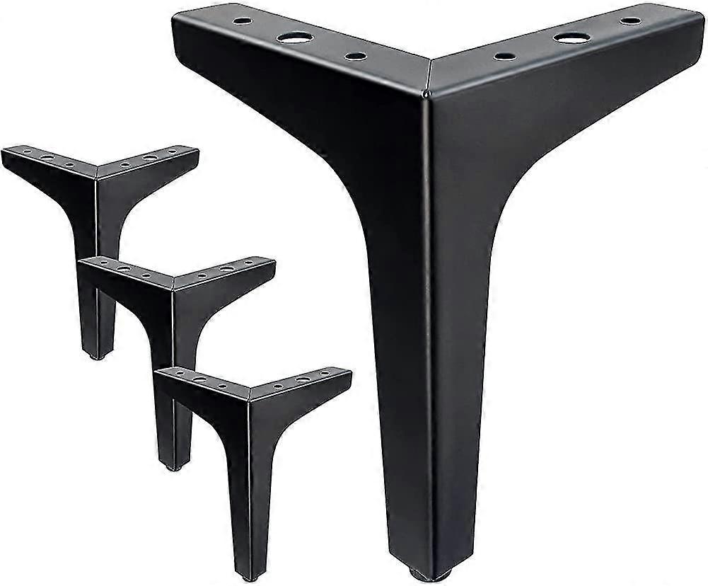 6 tommer møbelben, moderne møbelfødder, metalpoleret forkromet sofa