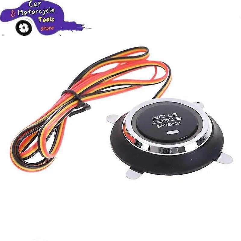 1 Pc 12V Auto Replacement Car Engine Start Stop Push Button Keyless Entry Ignition Starter Switch