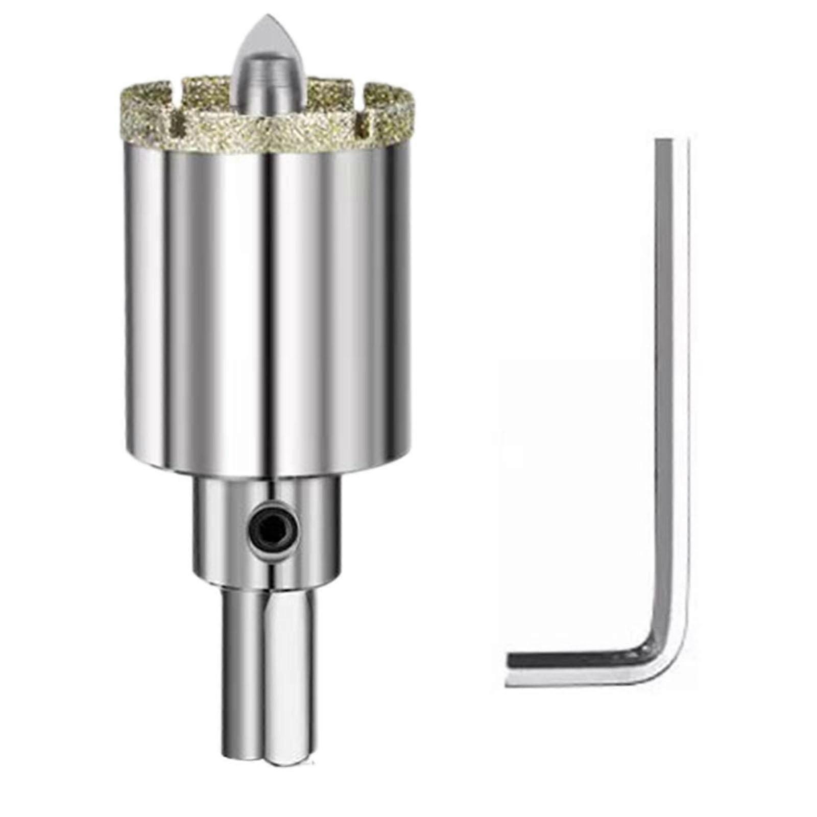 Brazed Diamond Hole Opener with Center Drill Bit for Granite Stone Porcelain Diameter 30mm