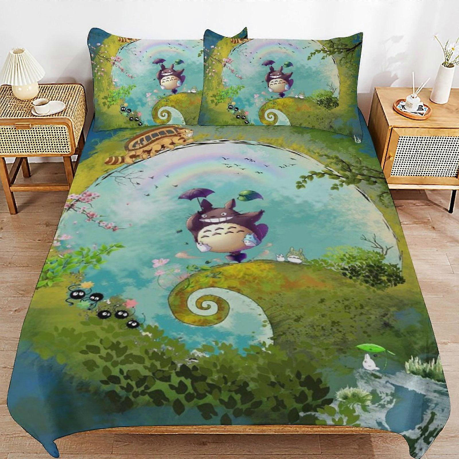 Set biancheria da letto GD402 Set piumino Totoro Set pezzi Set
