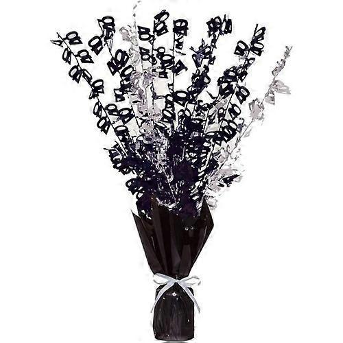 Unique Party Glitz 40th Birthday Balloon Weight Centrepiece
