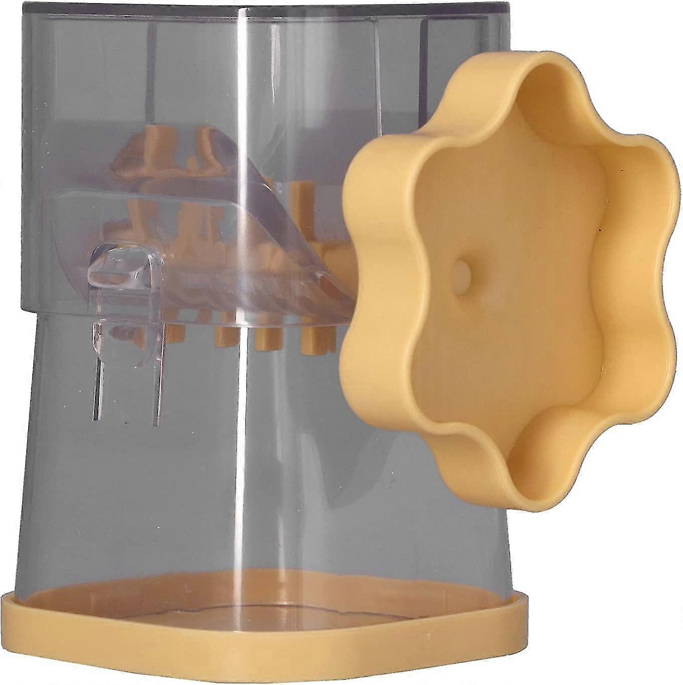 Manual Mini Nut Chopper, Easy Clean Hand Crank Abs Nut Grinder, Hazelnut Almond Pecan Crusher