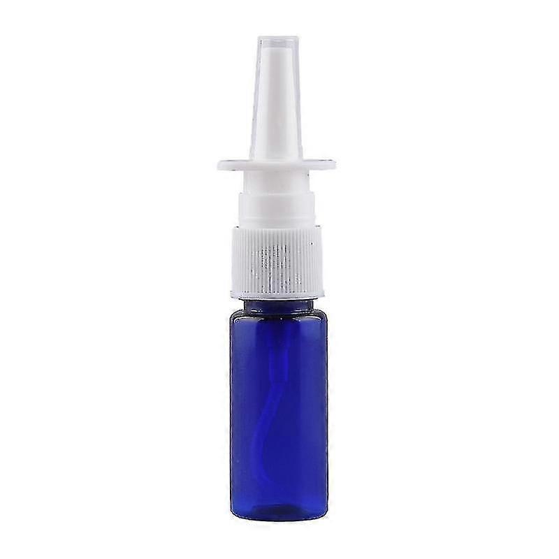 5pcs 15ml Refillable Plastic Nasal Spray Bottle With Fine Mist Sprayer