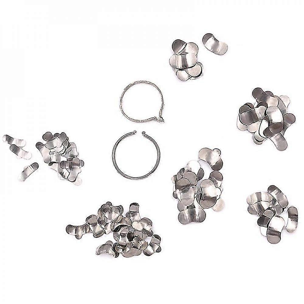 100pcs matrices dentaires bandes sectionnelles profilées matrices cales SOA