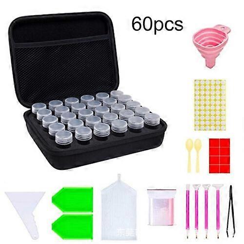 Diamond Maleri Tools Kit Broderi Storage Box Pen Cross Stitch Access