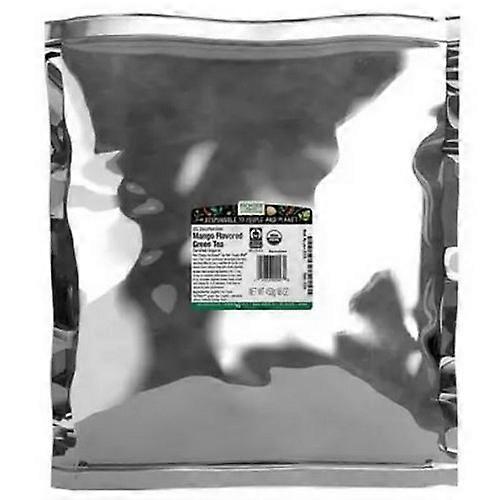 Frontier Coop Organic CO2 Decaffeinated Mango Flavored Green Tea ,1 Lb