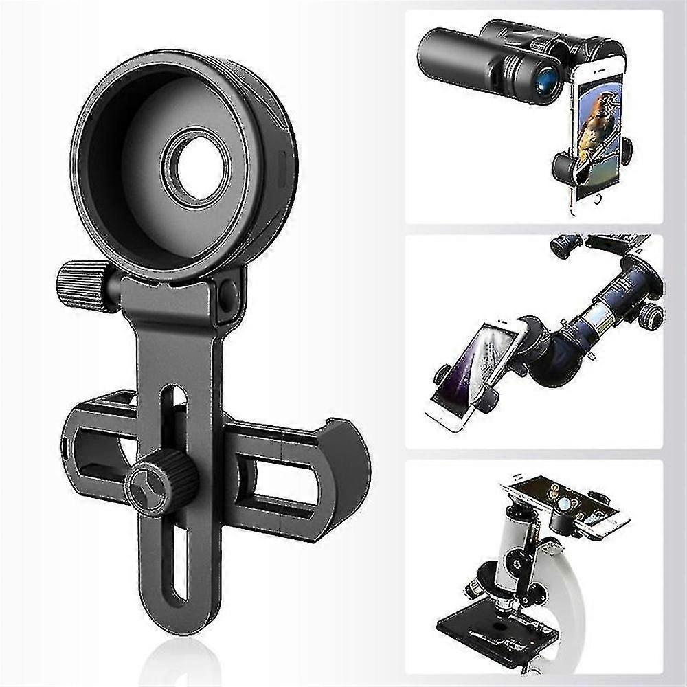 Universal Mobile Phone Bracket Clip Mount For Monocular Spotting Scope Telescope