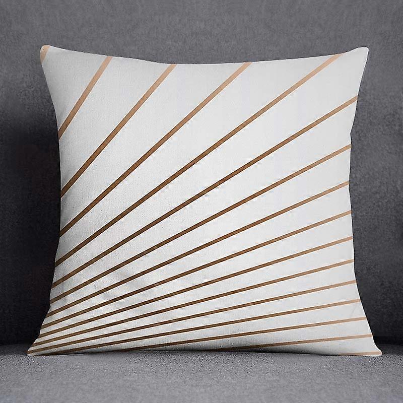 Pillowcase Square Pattern Style-1304 Bedroom Sofa Car Cushion Cover Pillowcase