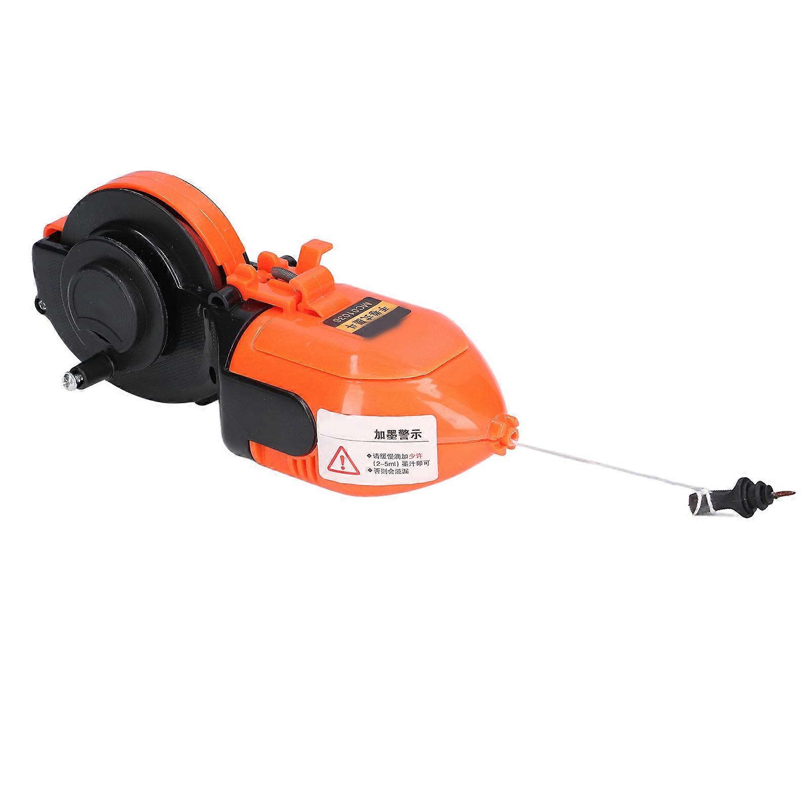 Automatic Ink Fountain Marker Clear Imprinting Good Toughness 15 Meters Line Easy to Use Mini Ink Marker for Woodworking