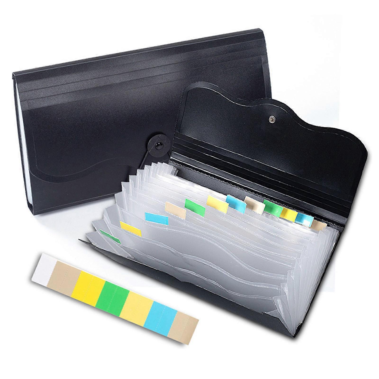Expanding File Wallet B5 Document Organizer for Case Receipt Organiser for Bill