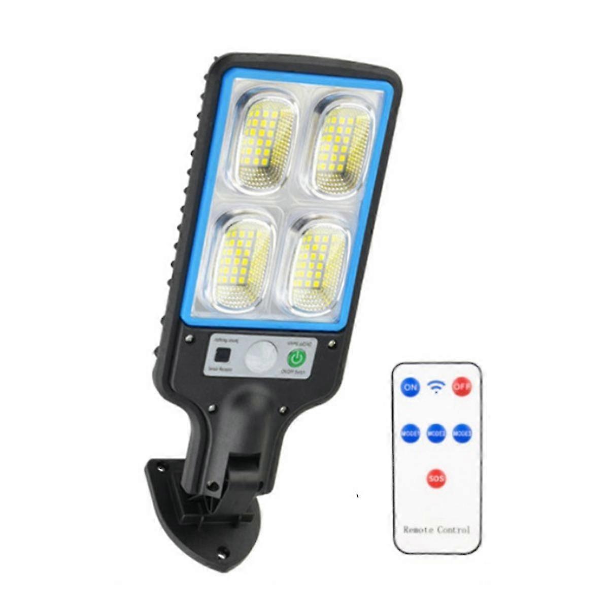 B-Solar Outdoor Lights-Motion Sensor Solar Powered Lights3 Modes-with Remote Control-Wall Security Lights