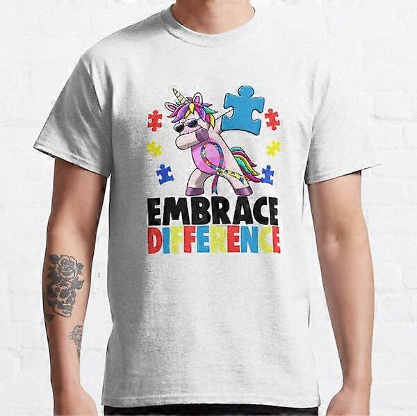 Embrace Difference Autism Classic T-paita-RK2217