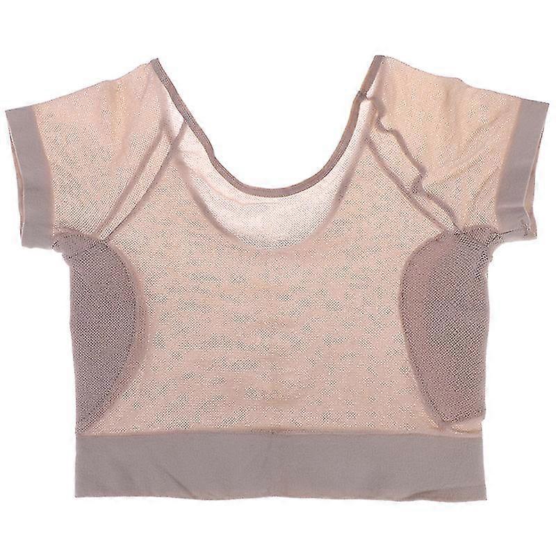 1x Underarm Sweat Pad Vest Top Armpit Excessive Perspiration Menopause Shield - MXBC