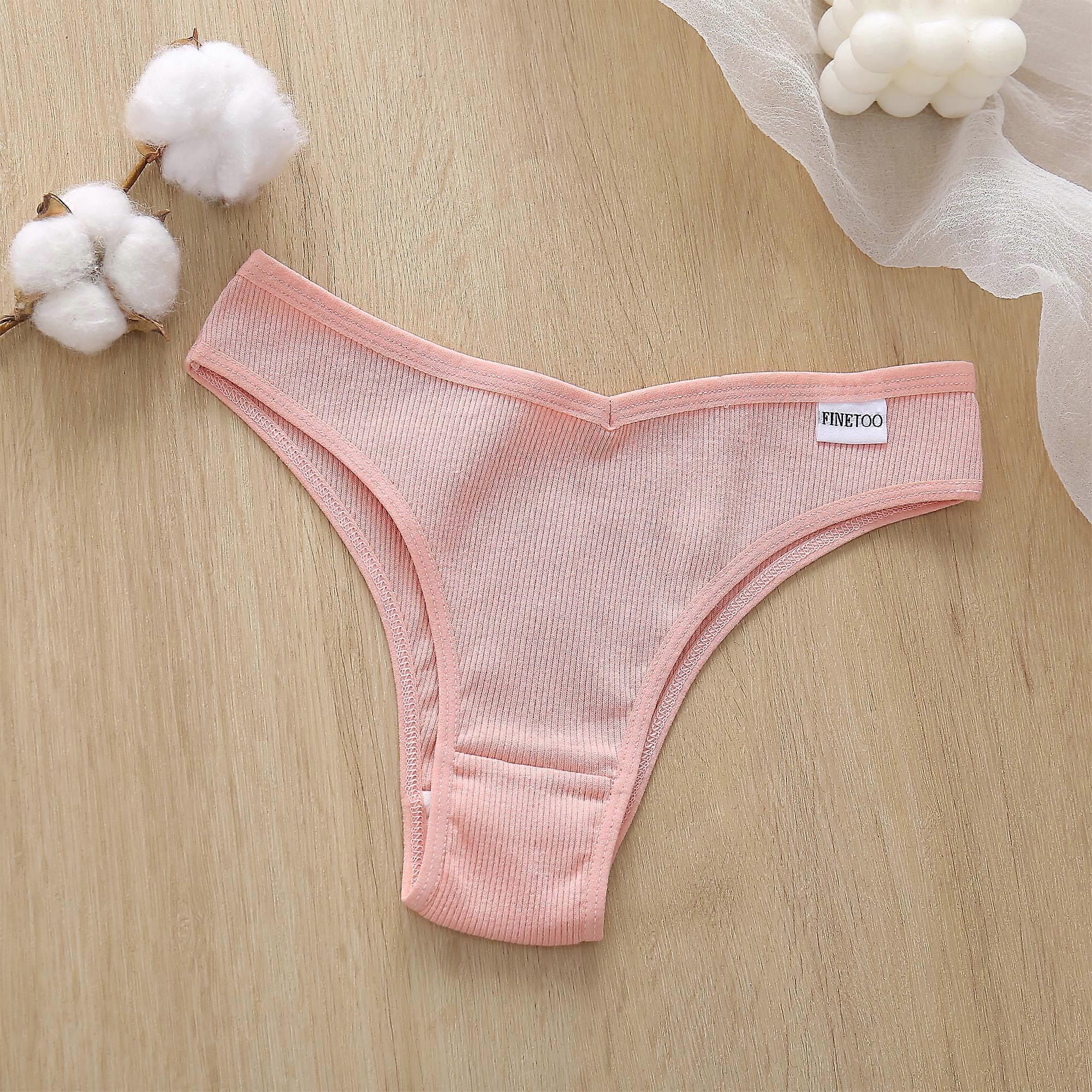 여성 코튼 란제리 여성 끈 팬티 섹시한 속옷 로우 라이즈 팬티 여성 팬티 브라질리언 팬츠 비키니 팬티 M-XL #3