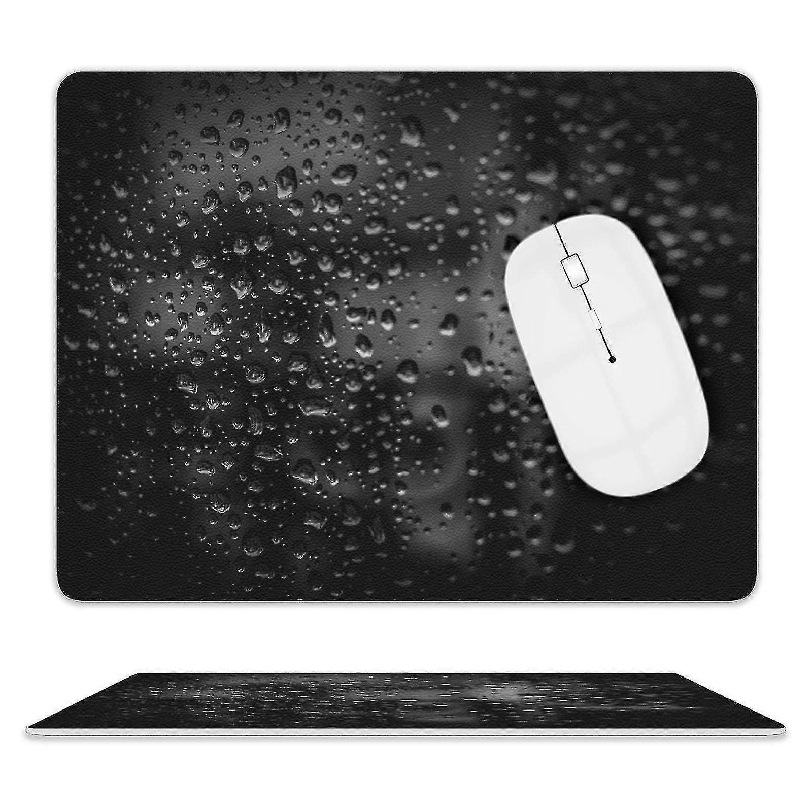 Raindrop Print Mouse Pad For Laptop High Quality