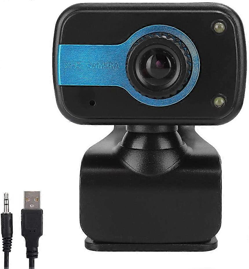 HD Webcam, Built-in Microphone, 360 Degree Rotation, Laptop Computer, Desktop Computer, Web Camera
