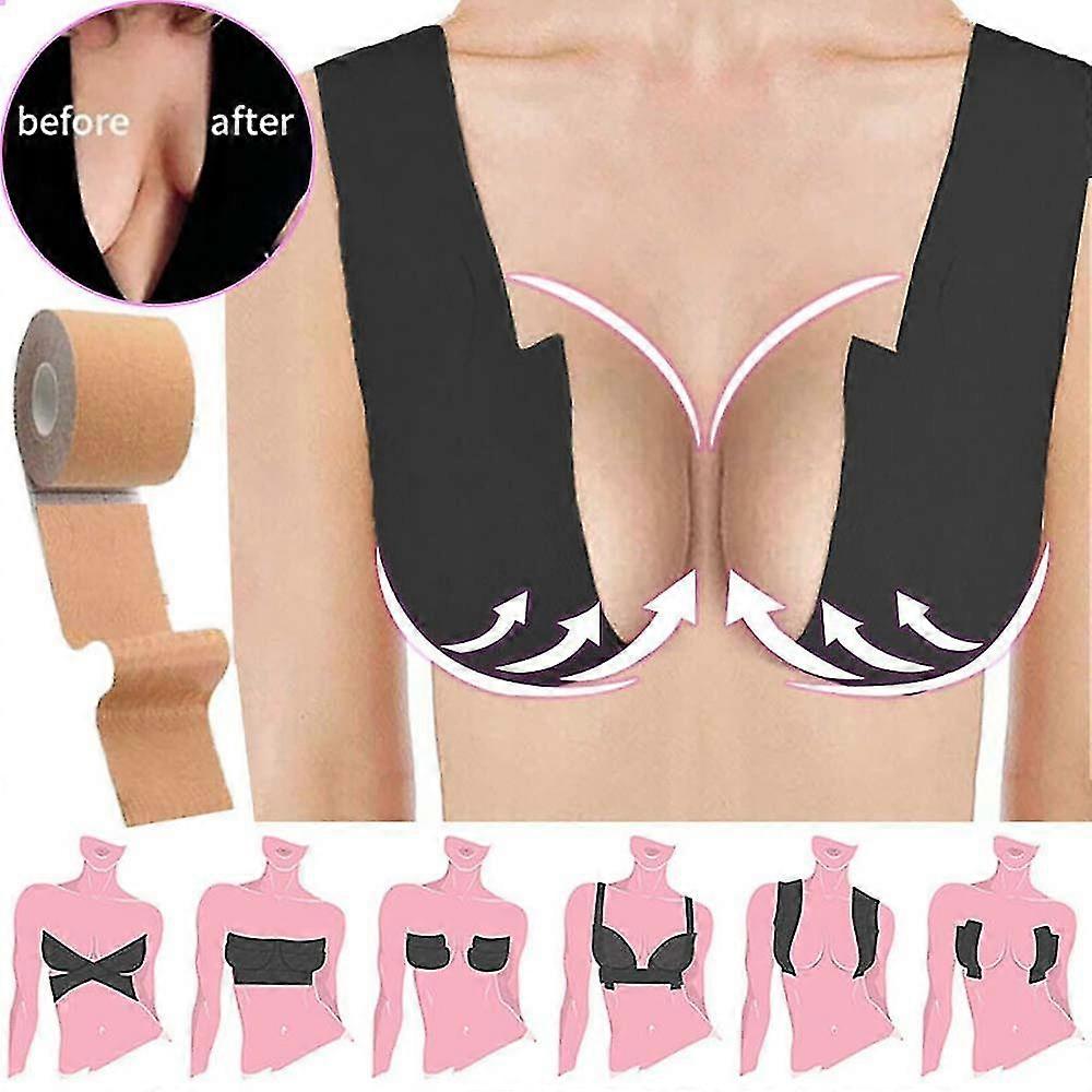 Frauen Brustwarzenabdeckung Brustpolster Push-up Unsichtbares Aufkleberband