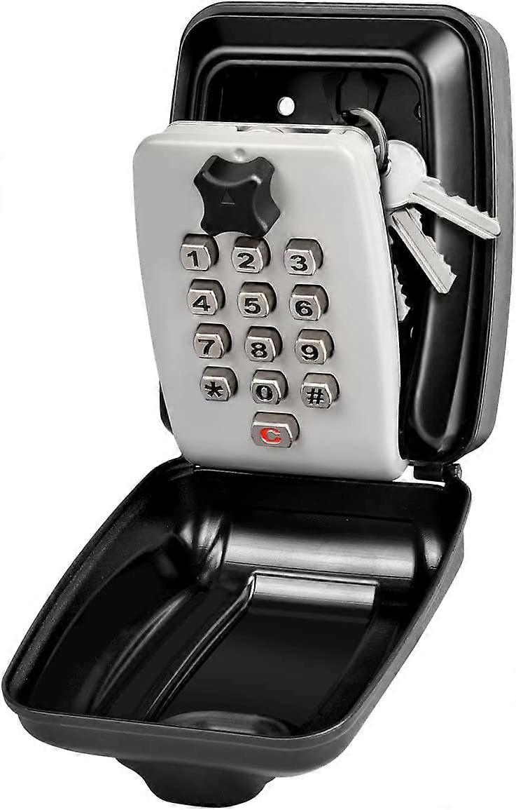 صندوق المفاتيح مثبت على الحائط صندوق مفتاح كبير مقاوم للماء في الهواء الطلق مع 12 ياردة مقاومة للصدأ مانعة لتسرب الماء الثقيلة