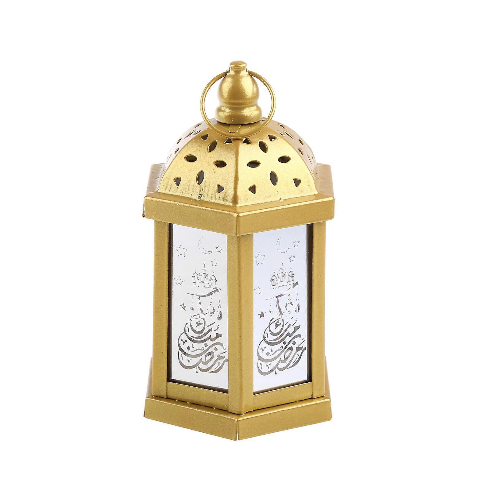  Rétro élégant Ramadan Lumière suspendue Eid Mubarak Élément Lampe à main Eid Ramadan