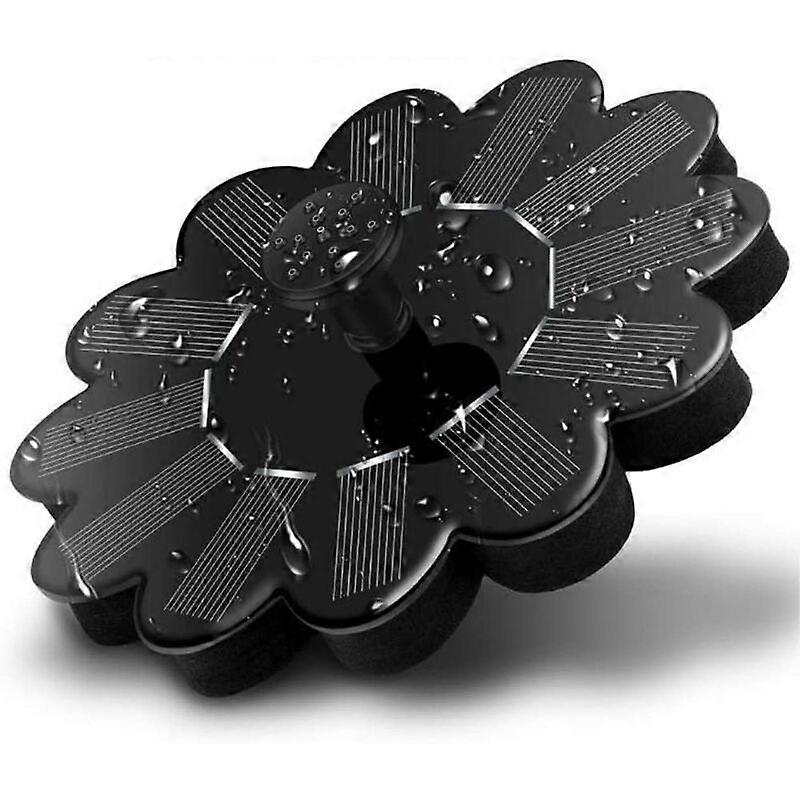 Pompe à eau solaire en forme de fleur, pompe solaire pour étang, fontaine, pompe à eau, jardin, eau