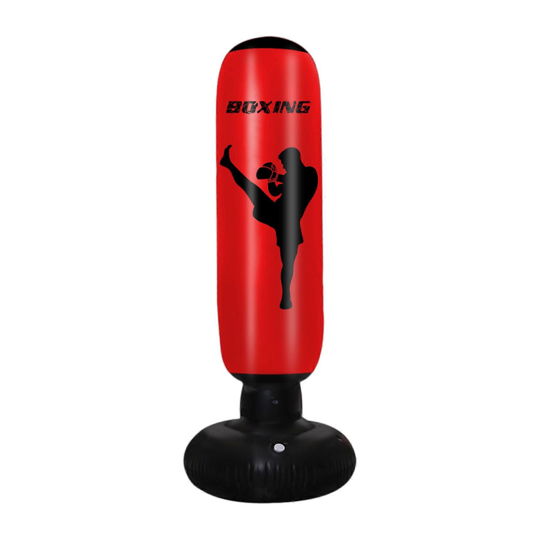 Boxsack Kinder,170cm Aufblasbare Boxsack Stehend Kinder Standboxsack