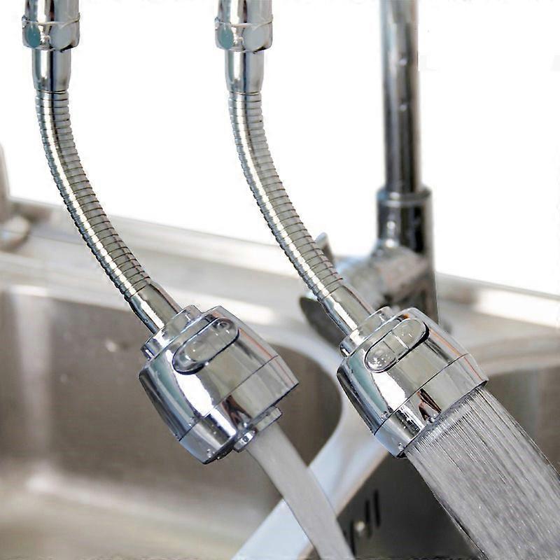 3 Modes Adjustable Long Flexible Faucet Aerator Rotate Faucet Extender Splash-proof Tap Diffuser Bubbler Shower Nozzle