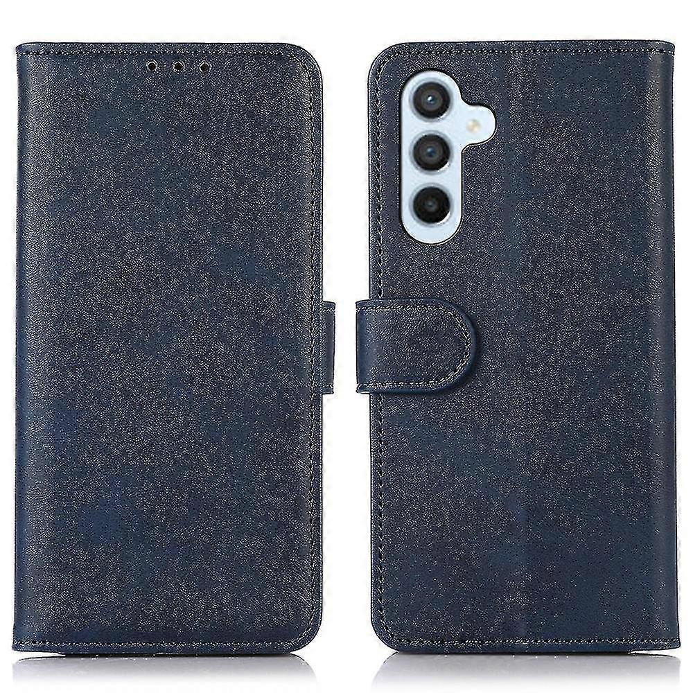 For Samsung Galaxy A55 5G Case Cowhide Texture Shockproof Stand Wallet Cell Phone Cover