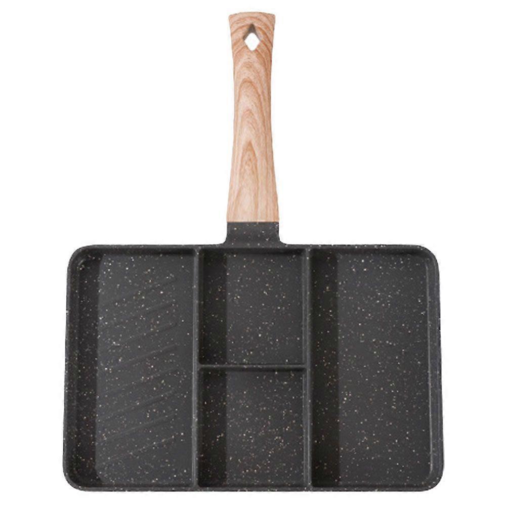 Ergonomic Chicken Pan Breakfast Frying Pan Multi-function Steak Pan Frying Accessory