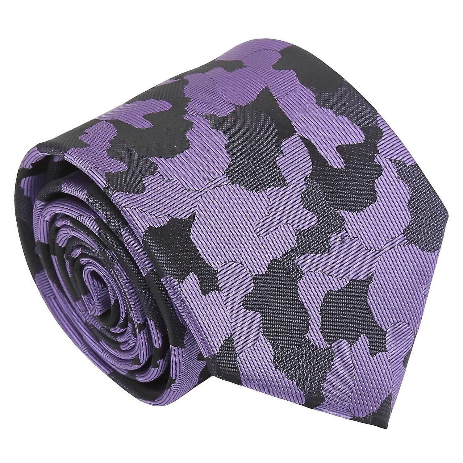 Violet Camouflage Tie