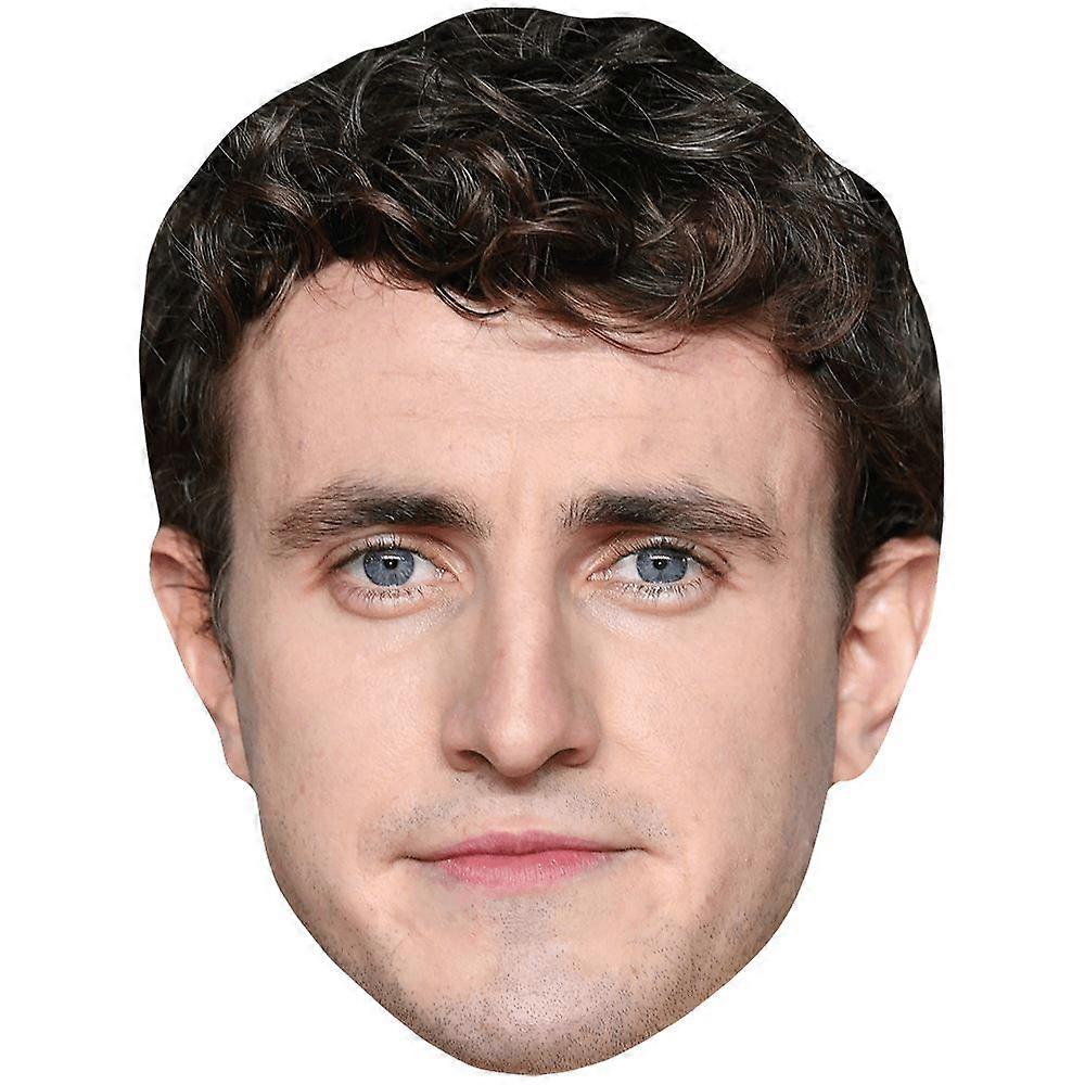 Paul Mescal (Curls) Celebrity Mask, Flat Card Face.