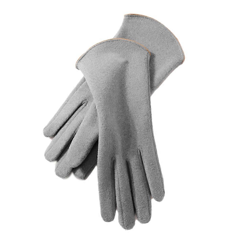 Touch screen Thermal gloves with warm soft lining