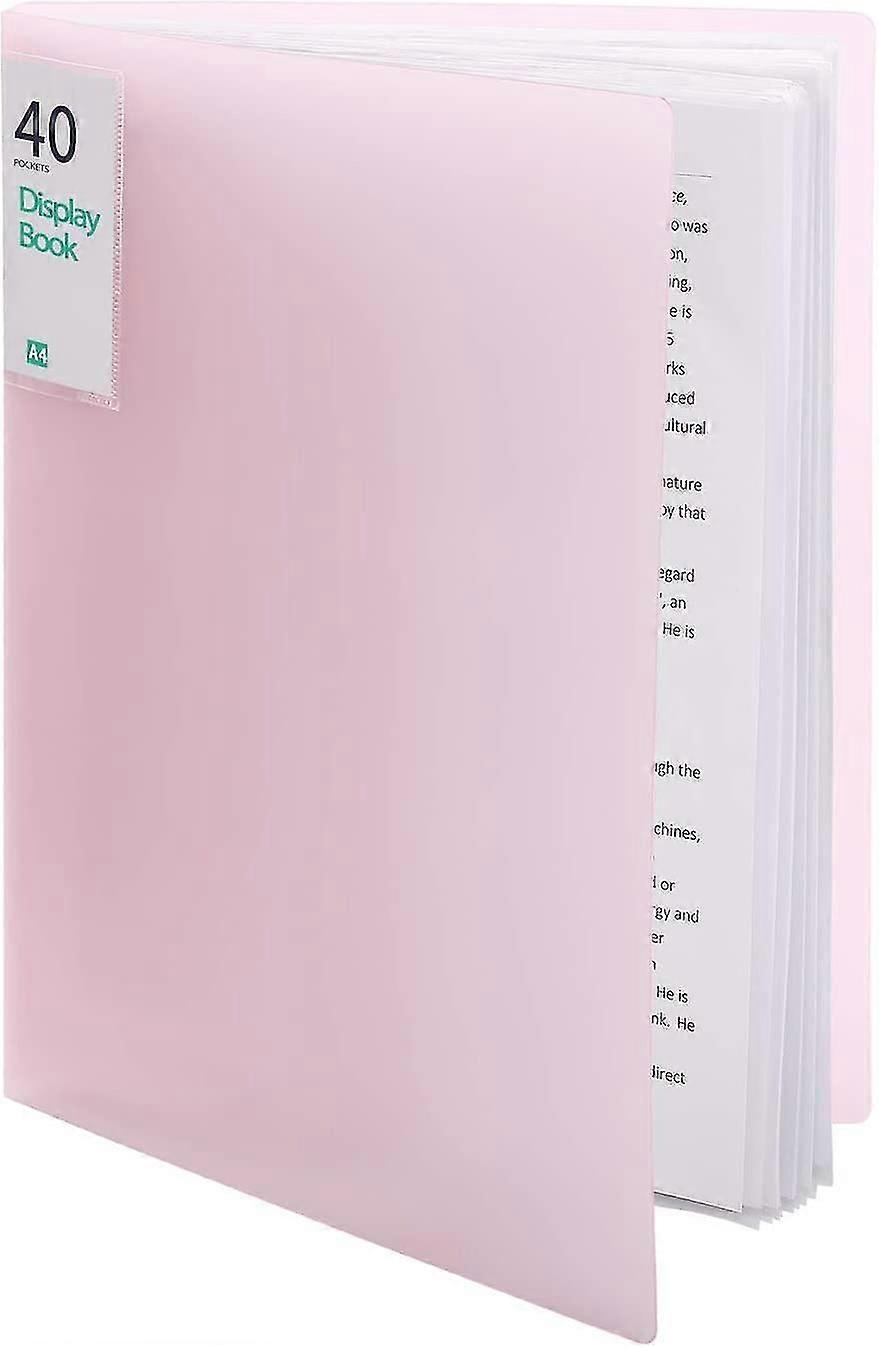 Plastic Folderfile Protectors Book Document Organizer