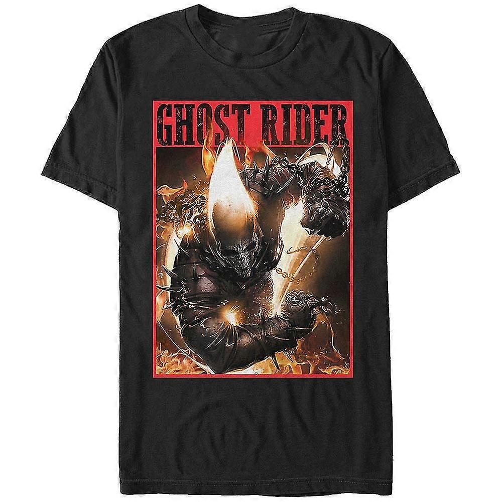 On Fire Ghost Rider T-Shirt