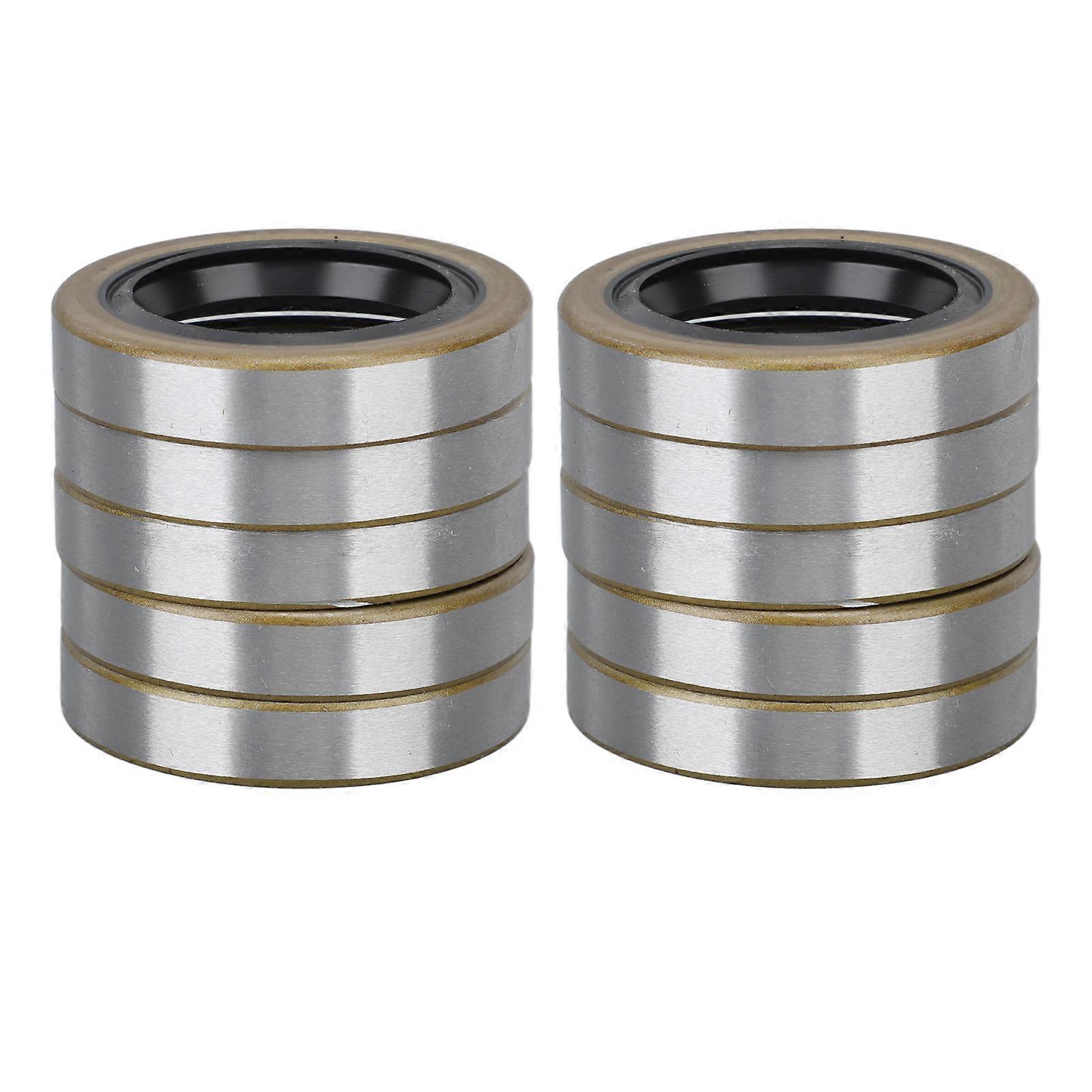 TKSE Double Lip Grease Seals, 10PCS Double Lip Grease Seals High Hardness Trailer Axle Hub Wheel Grease Seals Fit for Dexter 010‑019‑00