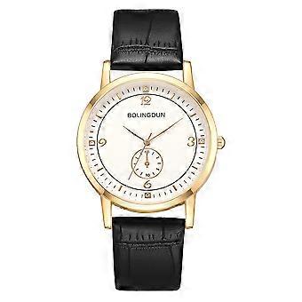 Montre-bracelet Montre d’affaires Montre de mode Montre à quartz Montre de loisirs (cadre en or grand)