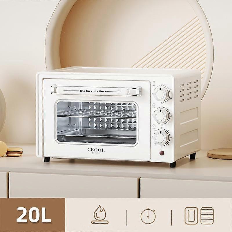 Household Electric Oven Multifunctional Timed Temperature Control Baking Oven 10L/15L/20L